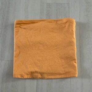 orange tube top
